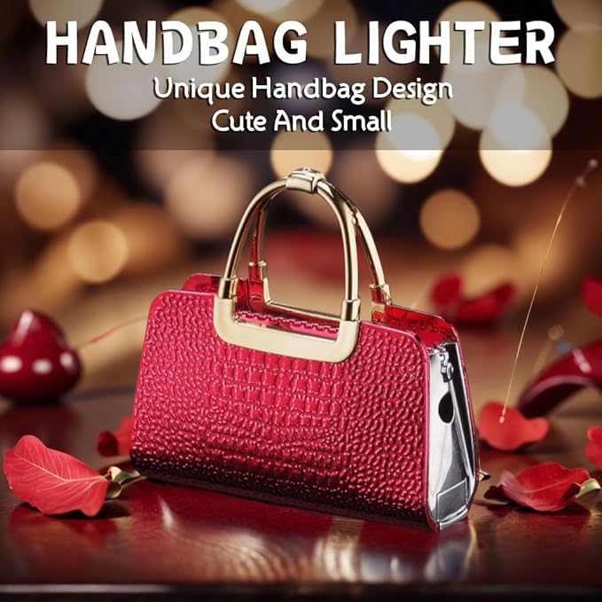 Cute Pretty Lighter Butane, Soft Flame Lighters Fashion Nice Lighter, Unique for Women Candles Gift Camping BBQ (No Butane Fule) (05#)