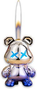 Cute Animal Soft Flame Lighter Cool Creative Design Lighters Butane Refill，Kawaii Cartoon Lighter Accessories，Unique Keychain Lighters for Women Birthday Candles BBQ (Without Butane Gas） (21)