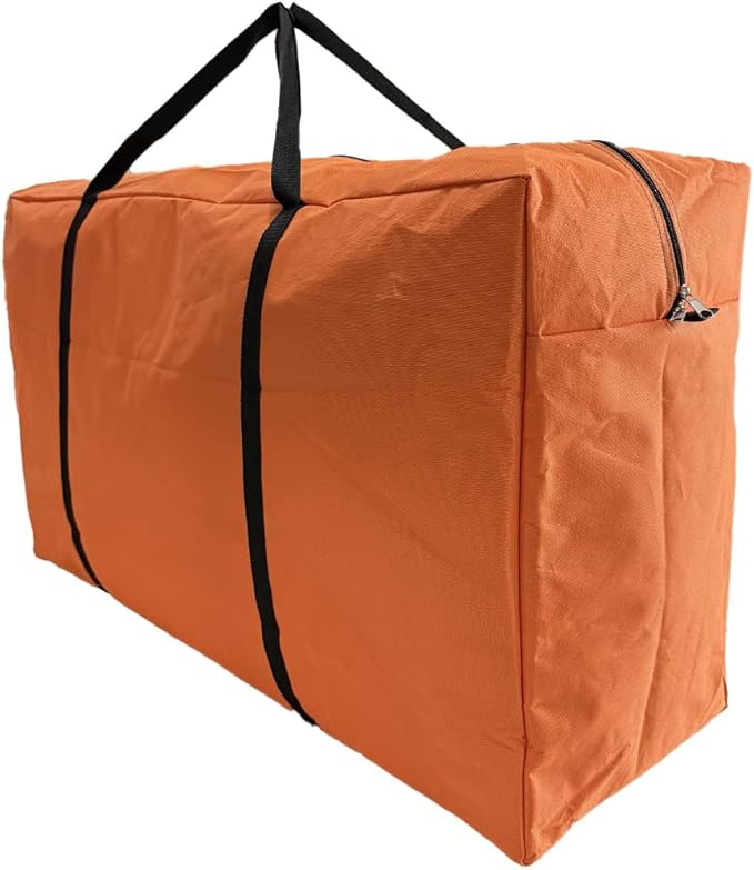 Extra Large Heavy Duty Storage Bags Moving Bags Tote Space Saver Travel Duffel Bag, Made of Tough 600D Oxford Cloth for Moving, Traveling, Camping, Holiday Decoration Storage