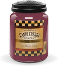 Candleberry Candles Hot Maple Toddy | Strong Fragrances for Home | Hand Poured in The USA | Highly Scented | 135 Hour Burn Time | Large Jar