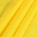 Vonty Waterproof Ripstop Nylon Fabric - 60 Inch Wide(3 Yard), Yellow, Lightweight, Water & Wind Resistant, Ideal for DIY Projects