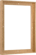 Pixy Canvas Floater Frame 24x40 for 3/4 (0.75) inch Deep Canvas Paintings/Canvas Prints/Wood Canvas Panels/Wall Art/Wall Decor/Home Decor/Artwork (Scratched Gold & Cream, 24 x 40 inch, Portrait)
