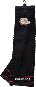 Team Golf NCAA Michigan State Spartans Embroidered Golf Towel Embroidered Golf Towel, Checkered Scrubber Design, Embroidered Logo (Pack of 6)