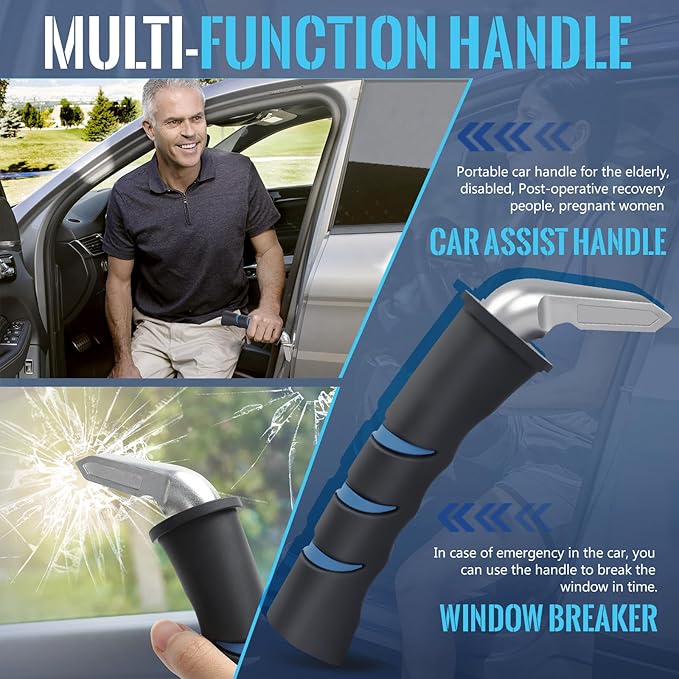 Car Door Handle for Elderly Car Handle Assist Support,Portable Auto Grab Handles for Handicap Seniors
