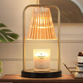 Candle Warmer Lamp for Jar Candles, Mothers Day Gifts for Mom, Vintage Electric Candle Melter House Warming Gifts Home Bedroom Decor, Dimmable Melt Warmer for Scented Wax with 2 Bulbs