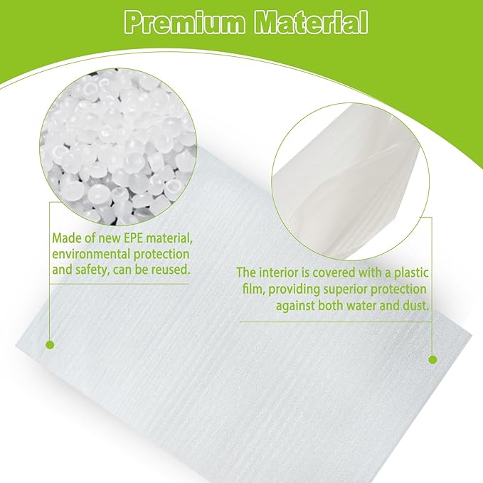 5 Pack 28x32in Cushion Foam Pouches Moving Packaging Supplies Shockproof