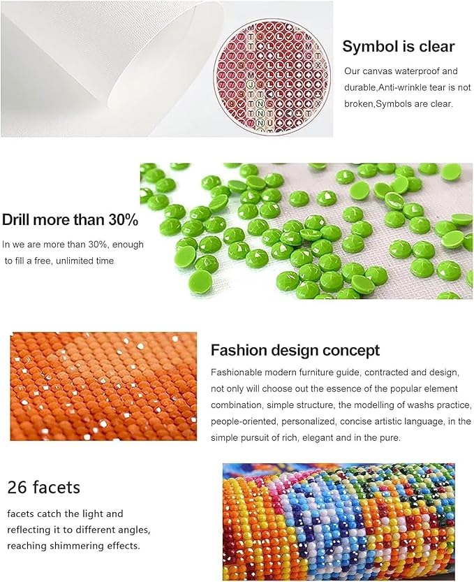 Diamond Art Kits for Adults Skeleton Diamond Painting Kit Flower, DIY Crafts for Adults 5D Full Square Drill Gem Art Embroidery Painting Kit for Home Wall Decor, Birthday Girl 23.6x23.6inch C-D739