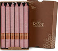 Root Candles Unscented Dinner Candles Premium Beeswax Blend Boxed Candle Set, 9-Inch, Dusty Rose, 12-Count
