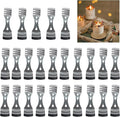 25pcs Stainless Steel Candle Wick Holders,Candle Wick Center Tool,Wick Stabilizers for Candle Making,Size 10cm/4"