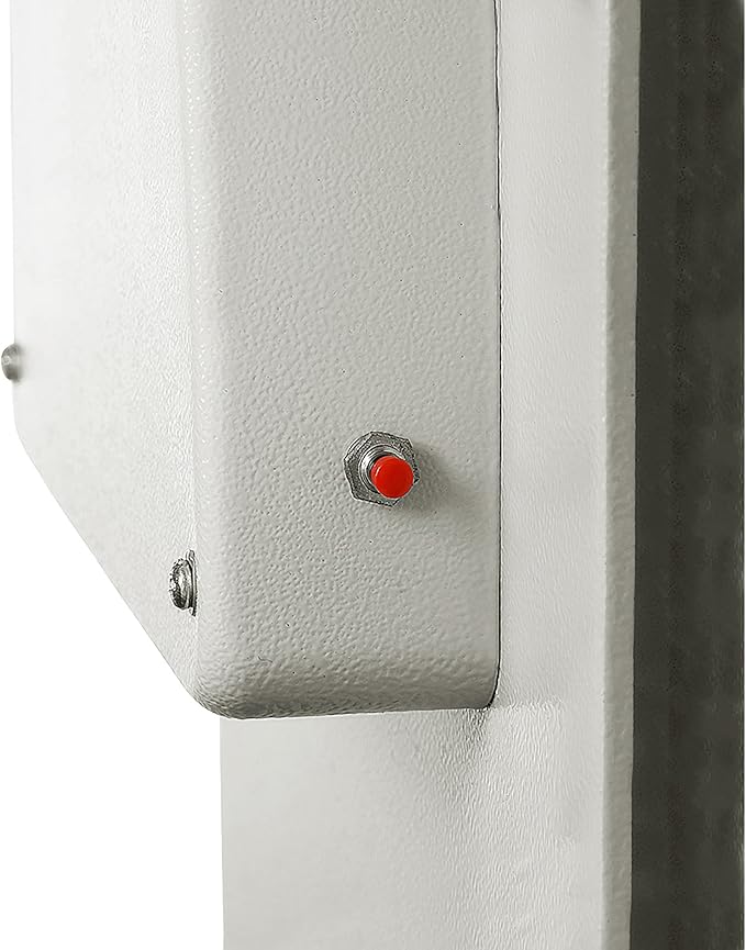 In-Wall Safe with Keypad and 2 Manual Override Keys - Protect Money, Jewelry, and Passports at Home or Business by Paragon Safes (White)