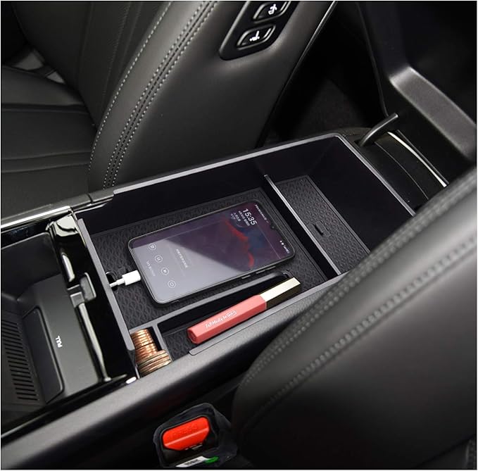 YEE PIN 2022 Kia K5 GT Line Center Console Organizer Tray Armrest Tray Armrest Box Secondary Storage Middle Insert Tray Compatible with Kia K5 GT-Line/EX/GT/LXS 2025 2024 2023 2022 2021 Kia K5 DL3