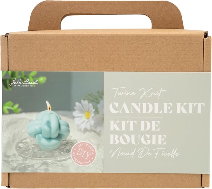 John Bead 10pcs Candle DIY Kit Twine Knot for Adults Beginners Arts & Crafts DIY Candle Making Supplies