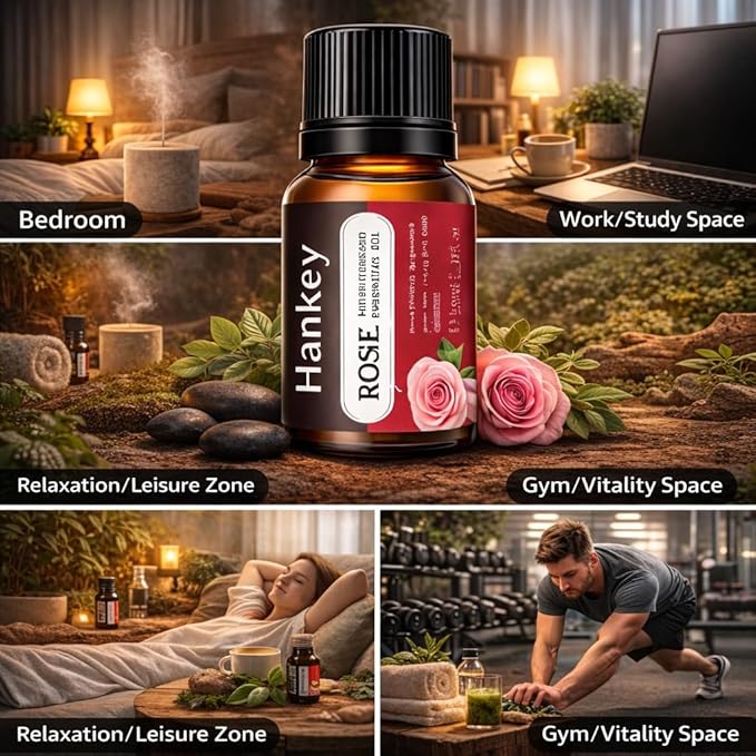 12 Pack Essential Oils Gift Set, Premium Fragrance Essential Oils for Diffuser, Air Purifier, Humidifiers, Essential Oil Scent Aromatherapy Oils for Relaxation, Travel, Sleep & Mood, 10ml / 0.34fl.oz