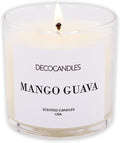Urban Concepts by DECOCANDLES - Mango Guava - Highly Scented Soy Candle - Long Lasting - Hand Poured in USA (6 Oz.)