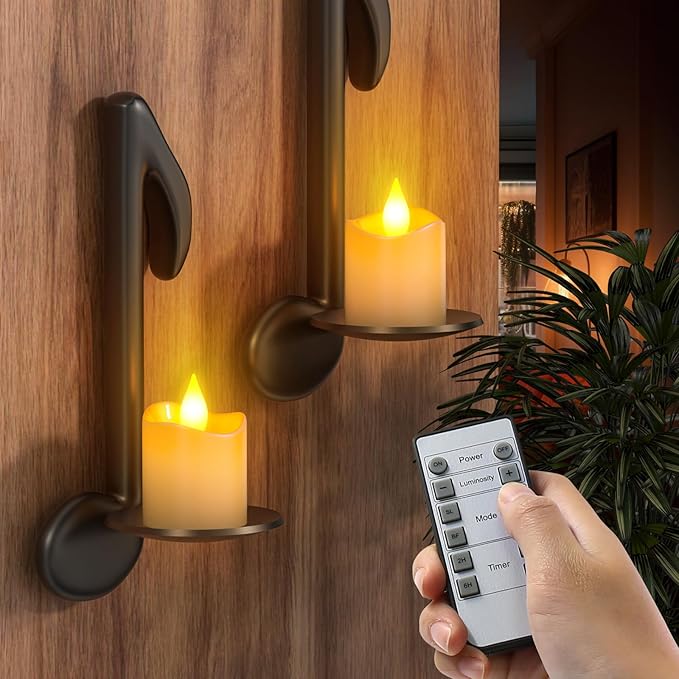 SoulBay 6pcs LED Candles Rechargeable with Remote, 1.5" D x 2.28" H Flameless Flickering Fake Battery Candles with Timer, No Battery Needed, White Electric Small Votives for Lantern Table Home Decor
