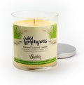 Wild Lemongrass Scented Natural Soy Candle, Essential Fragrance Oils, 100% Soy, Phthalate & Paraben Free, Clean Burning, 9 Oz.
