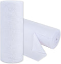 CARTMAN 30 Pack Microfiber Cleaning Cloth, Reusable Tear Away Towels Roll, 12"x12", Multi-Purpose Microfiber Towels Cleaning, Lint Free, Absorbent Cleaning Rags for Kitchen, Car, Glass White