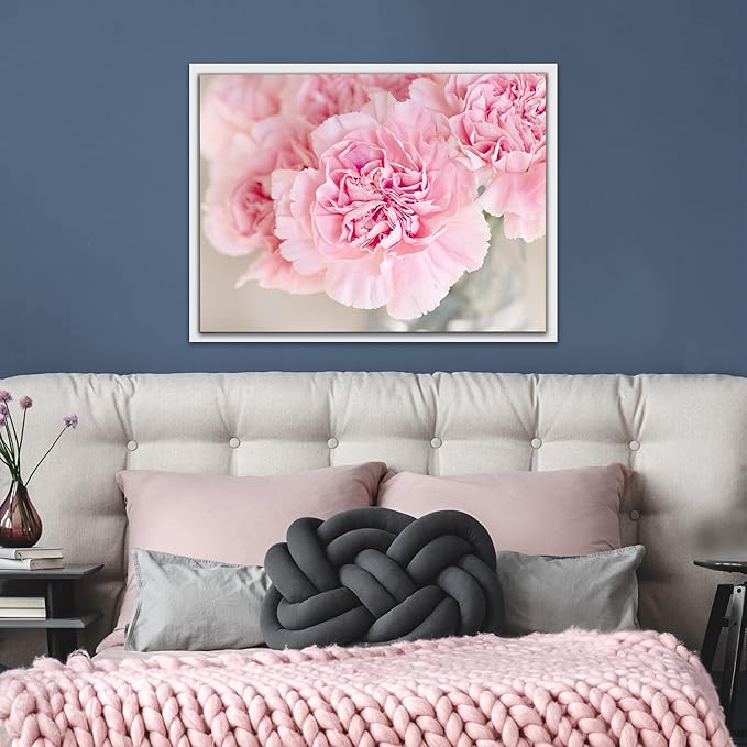 Pixy Canvas Floater Frame 16x48 for 1-1/2 (1.5) inch Deep Canvas Paintings/Canvas Prints/Wood Canvas Panels/Wall Art/Wall Decor/Home Decor/Artwork (White, 16 x 48 inch, Portrait)
