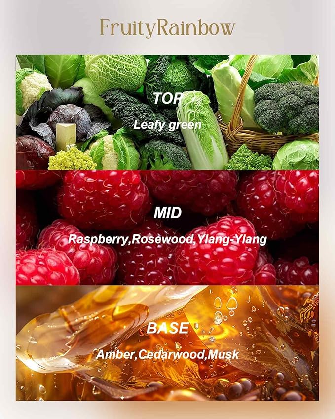 M&SENSE Fruity Rainbow Scented Candles 12 oz, Large 3 Wick Soy Tin Candle, Over 40 Hour Burning Time, 100% Natural Vegan Wax Relaxing Aromatherapy Aesthetic Candle Gift for Women Men