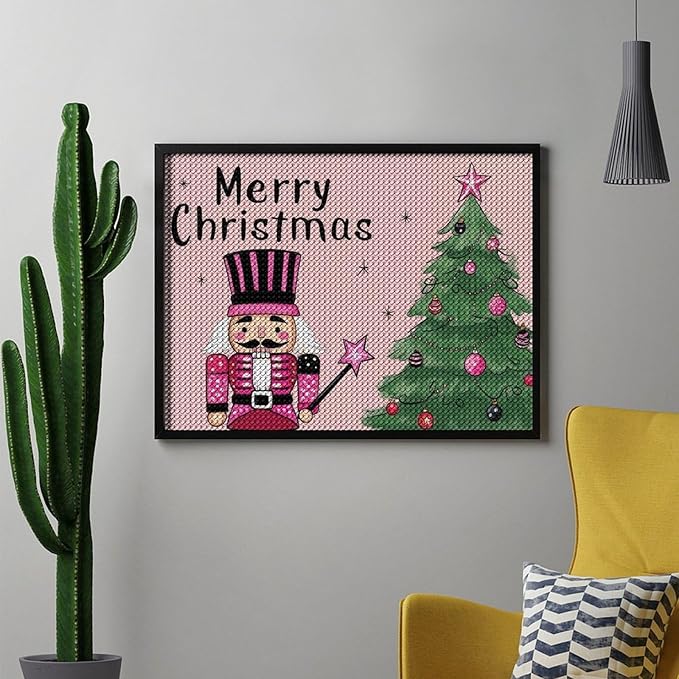 AIVKIEJK Diamond Painting Kits for Adults - Christmas Tree Painting DIY 5D Full Drill Diamond Dots Paintings with Diamonds Gem Art and Crafts Home Decor 12"x16"