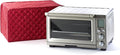 Covermates Keepsakes Toaster Cover – Quilted Appliance Protector for Coutertop Bread Ovens – Dust & Stain Resistant, Washable Slip‑On Design for Countertop Storage, Red