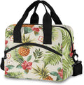 CBBYY pineapple Lunch Bags for Women Men,Reusable Insulated Lunch Box, Adjustable Shoulder Straps Tote Lunch Bag for Work Picnic School