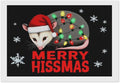 AIVKIEJK Diamond Painting Kits for Adults - Christmas Possum Merry Hissmas Painting DIY 5D Full Drill Diamond Dots Paintings with Diamonds Gem Art and Crafts Home Decor 8"x12"