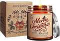 Christmas Candles Gifts, Scented Candles, Lavender Eucalyptus Candles for Home Scented, 7oz Soy Wax Aromatherapy Candle, Calming Candle, Gifts for Women