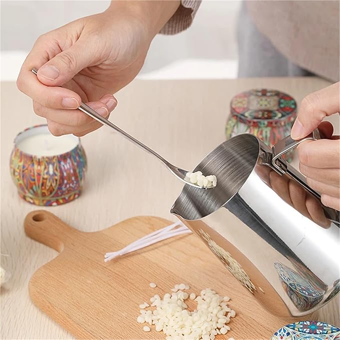 Yiodauh Candle Making Kit DIY Candle Making Supplies Kit Scented Tool Wax Melting Material Handmade Aromatherapy Crafts Gifts(Set 2)