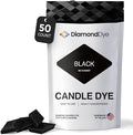 Black Candle Dye - Made in The USA - Premium Colorants - Highly Concentrated - Popular Colors for Paraffin or Soy Wax - Great for Professionals or Hobbyist - 50 Dye Chips