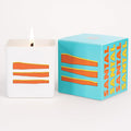 Lulu Candles | Santal Scented Candle – Creamy Sandalwood & Warm Woods Aroma, Long-Lasting Clean Burn Candle for Home Décor, Relaxation & Gifts – (9 Oz. Wood Wick Candle)