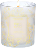 M&SENSE Fresh Linen Scented Vegan Soy Candles, Non-Toxic Subtle Aroma, 8.1oz 42-Hour Slow Burning, Air Refreshing Home Office Candles, Housewarming Gift for Family & Friends