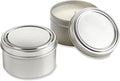 Kate Aspen Travel Size Vanilla Scented Candle Tins With Lids - Mini Candles Bulk - Wedding Favors for Guests, Bridal Shower Gifts, Party Favors Adults, Bridesmaids Gifts