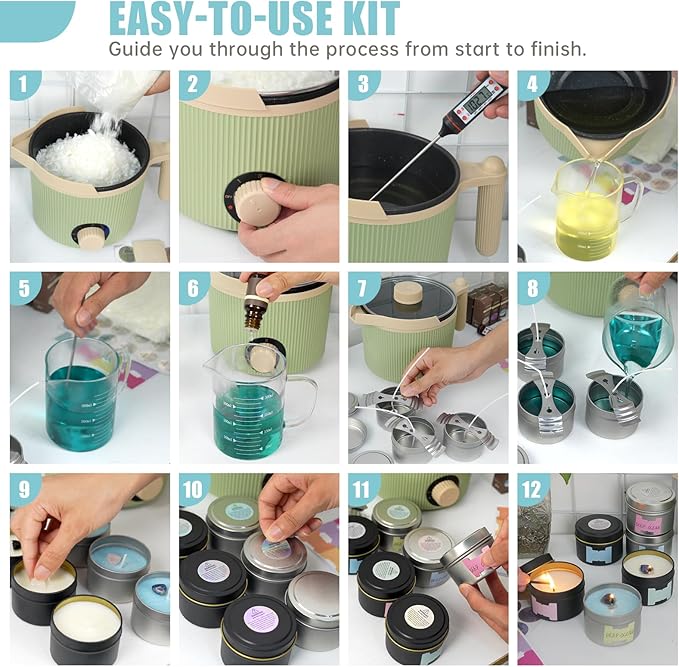 TOAUTO Candle Making
