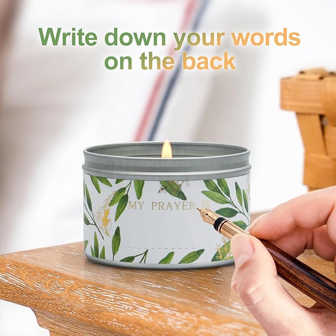 4 Pack Sage Candles, White Sage Candle with Crystal Healing Stones for Cleansing House Negative Energy Smudge Kit, Natural Soy Wax Aromatherapy Candles Gift Set Spiritual Meditation Housewarming Gifts