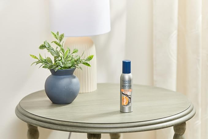 Yankee Candle Concentrated Air Freshener Room Spray, Odor Eliminator for Home, Bathroom, Tangerine & Vanilla, 1.5 Oz (Pack of 3)