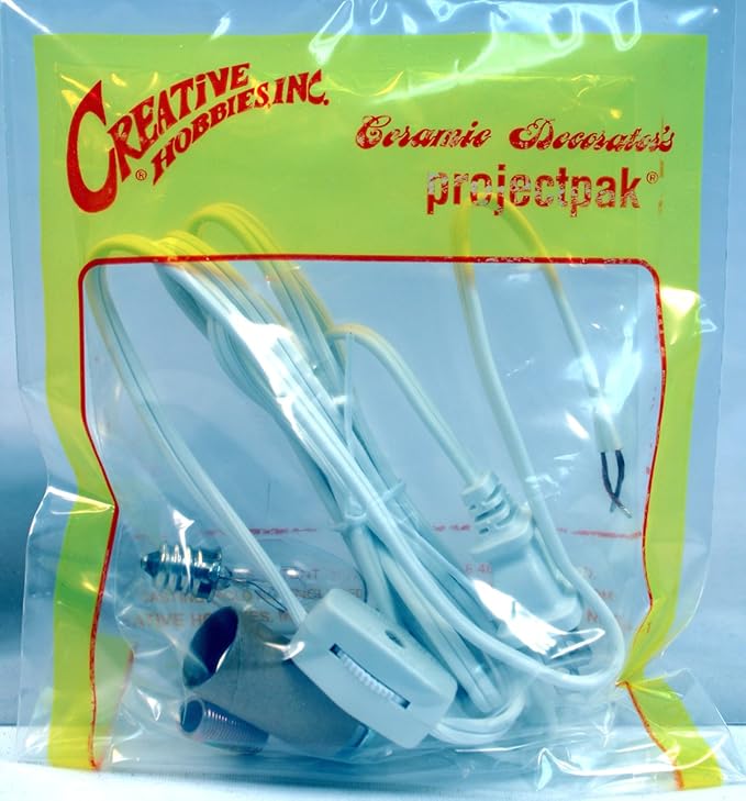 Creative Hobbies® ML2-B6 Small Christmas Tree Wiring Kit, Great for Lighting Small Objects