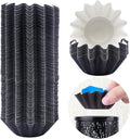 FANDOL Wax Melt Warmer Liners Reusable & Leakproof Candle Warmer Liners Wax Tray for Scented Wax,Electric Wax Warmers, Plug in Warmers, Candle Warmer,Wax Melter and Wax Burner(Black 100pcs)