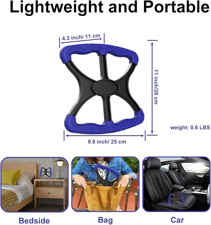 Liberty Lift Assists Standing Aid-Handicap, Portable Lift Aid Bar with No-Slip Grip Handles to Transfer Elderly,Senior,Bariatric,Patient or Disabled Assists Caregiver or Nurse,Supports Gifts for Daily
