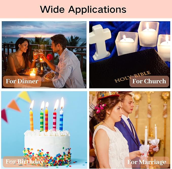 【270 Feet】 Candle Wick Roll with 125 Pcs Metal Candle Wick Sustainer Tabs, 80Pcs Candle Wick Stickers and 5Pcs Wooden Candle Wick Centering Device, 82m Cotton Candle Wicks for Candle Making Kit