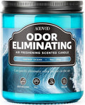 AOOVOO Fantasy Ocean Odor Eliminating Highly Fragranced Candle - Eliminates 95% of Pet, Smoke, Food, and Other Smells Quickly, Non Toxic Air Freshing Soy Candle, 9 oz Up to 50 Hours Burn time