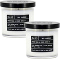 Lulu Candles | Amber, Rose & Sheer Musk II | Luxury Scented Soy Jar Candle | Hand Poured in The USA | Highly Scented & Long Lasting- 6 Oz. 2 Pack