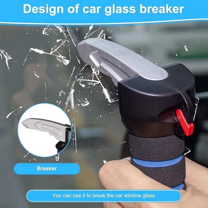Shouken 3 in 1 Car Door Handle for Elderly-Car Handle Assist - Vehicle Support - Standing Mobility Aid Tool -Door Latch for Seniors