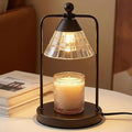 Candle Warmer Lamp with Timer Dimmer, Electric Wax Melt Warmer Lamp for Jar Candles Lights, Candle Lamp Warmer with 2 Bulbs, Birthday Gifts for Women, House Warming Gifts New Home Decor, Black