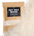 KDW Soy Wax Beads for Candle Making 2.2lb Bag Natural Premium Granular for DIY Candle Making Clean Burning Low Soot