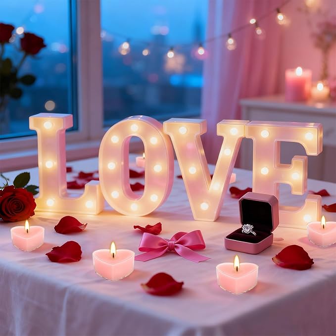 Valentine's Gift 50 PCS Heart Shaped Tea Light Candles, Rose Scented 4-Hour Burn Smokeless Tealights for Valentine's Day, Wedding Anniversary, Proposal&Romantic Decorations.