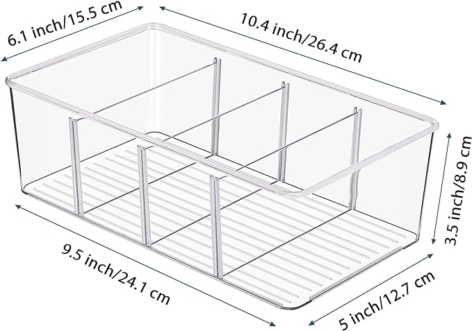 Vtopmart 24pcs Airtight Food Storage Containers with Lids and 4 Pack Pantry Organization and Storage