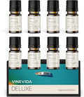 VINEVIDA [Set of 8] Deluxe Scents for Candle Making, Made in USA Candle Fragrance Oil, Soap Making Essential Oils, Diffuser Oil Scents