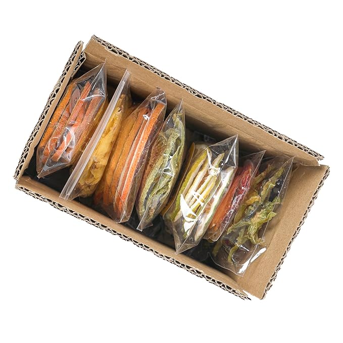 Natural Dried Fruit Kit for DIY Crafts - 7 Packs, Perfect for Soap Making, Candle Making, Resin Jewelry, Bath Bombs, and Nail Art - Includes Grapefruit Strawberry Kiwi Orange Pineapple Lime Starfruit