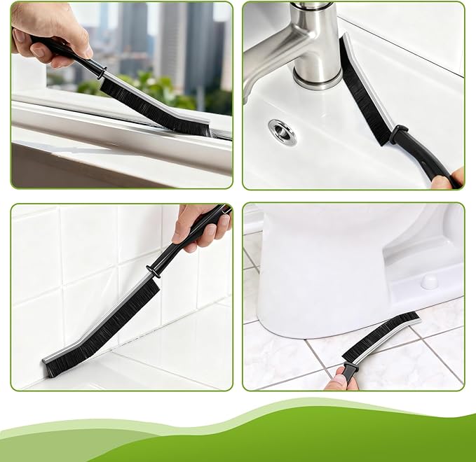 12-Piece Microfiber Feather Duster with Extension Pole (16.1" to 100), Ceiling Fan Duster for Ceiling Fan, Flat Duster for Under Appliances, Chenille & Cobweb Duster for Cobweb, Wall, Furniture